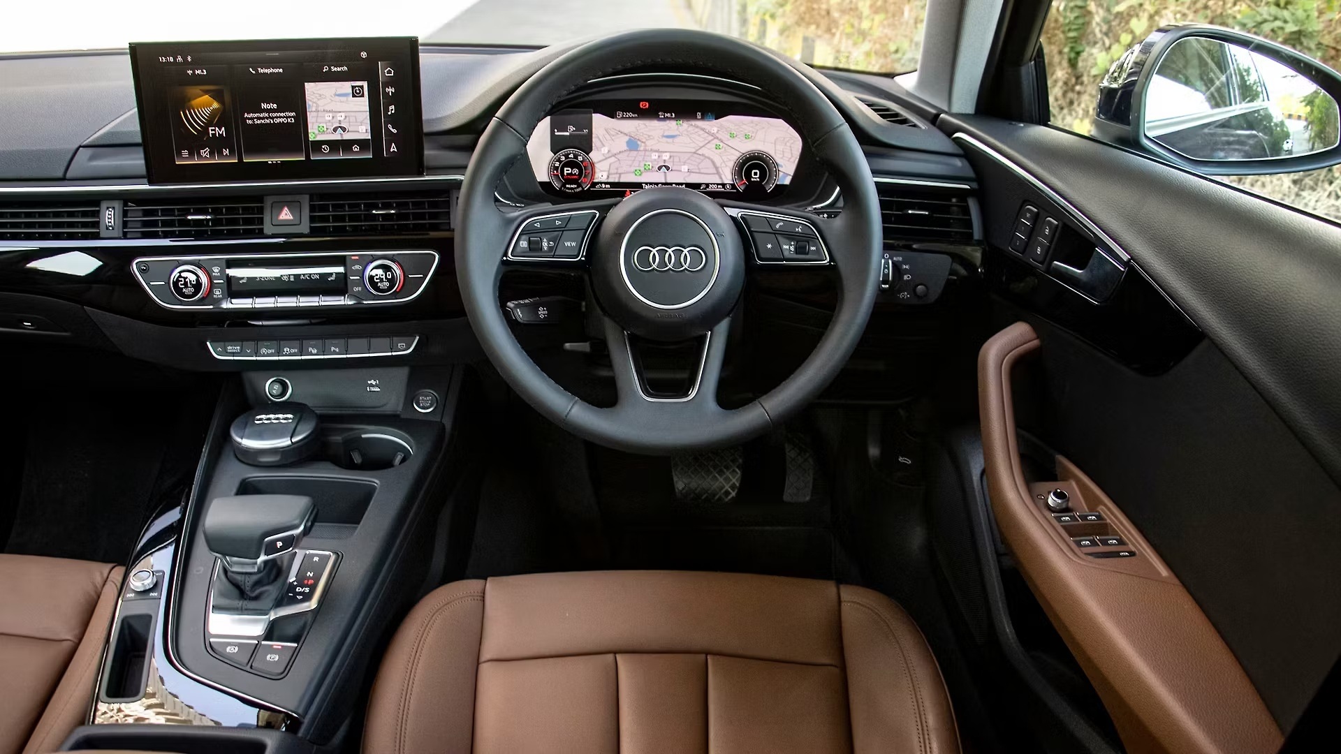 Audi A4 interior
